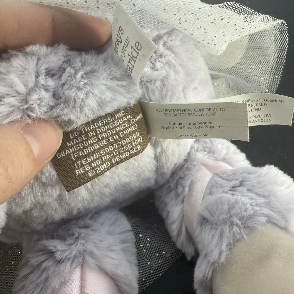 Demdaco Baby Sparkle the Unicorn Plush 14